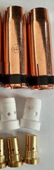 6 PCS MB 401D 501D MIG/MAG Welding torch consumables As Picture Shows.