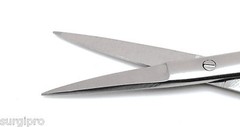 Iris Scissors Straight and Curved 4.5″ Surgical Dental Veterinary Tools Set of 2
