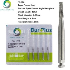 Wave Dental Carbide Burs For Low Speed Contra Angle RA 699 701 702 MIDWEST Prima