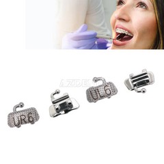 AZDENT Dental Orthodontic Buccal Tube 1st Molar Roth .022″ Bondable Convertible