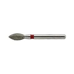 Dental Football Diamond Bur 368/023F Fine Grit FG High Speed Burs Red 257-023