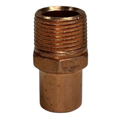NIBCO 604-2 Lead-free Wrot Copper Solder Pressure Male Adapter 3/4”