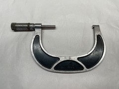 Vintage Geo Scherr Co. Outside Micrometer 3” – 4” New York USA
