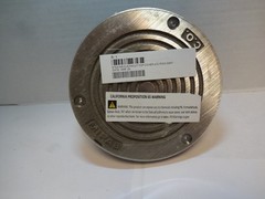 Mifab Floor Cleanout, R-1 Adjustable Cover, Nickel Bronze, 4”NPSM Thread NBTOP