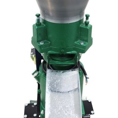220V Animal Feed Pellet Mill Machine Pelletizer 3mm Plate 3 Roller 120-150KG/h