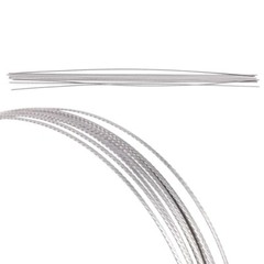 Dental Ortho Lingual Retainer Wire Flat Strand Stainless Steel 0.010*0.028
