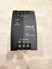 PULS MiniLine ML60.242 24-28VDC 60W Output Power Supply Class1Div2 Group A,B,C,D