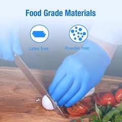 4 Mil Nitrile Exam Gloves ULTRA DURABLE (M L) Powder free 100 / 1000/3000 / Case