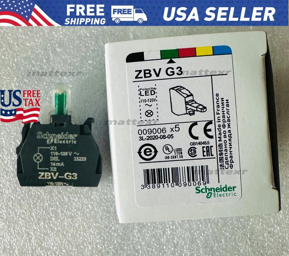 ORIGINAL Schneider Electric ZBV-G3 ZBVG3 LED MODULE Free Shipping from USA