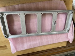 Federal Signal QL644V, 4 Position Vertical Casting Assembly, Chrome w/ gasket