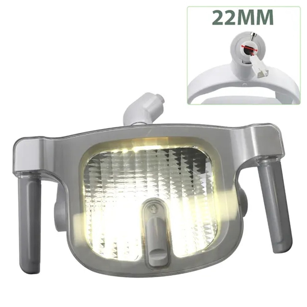 12W Dental Shadowless Operating Light Surgical LED Oral Reflection Lamp 22/26mm