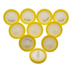 10-100pcs Nylon NY Membrane Syringe Filter 0.45μm 25mm Hydrophilic PP Prefilter