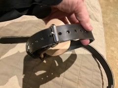 Leather Bottom Gaff Straps, Arborist, Lineman -Heavy Duty extra thick leather