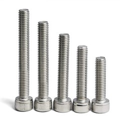 10-100Pcs 304 Stainless Steel Allen Hex Socket Cap Head Screws Bolts M3 M4 M5 M6
