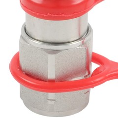 3/8 Flat Face Hydraulic Quick Connect Male Coupler 3/8 NPT Thread Heavy Duty