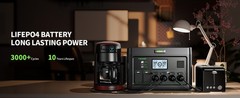 2400W 1843.2Wh Power Station Portable Solar Generator RV LiFePO4 Backup Battery