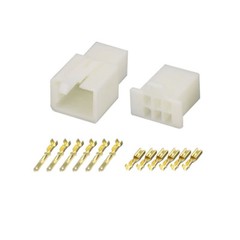 2.8MM 6 PIN WAY AUTOMOTIVE ELECTRICAL WIRE CONNECTOR MALE AND FEMALE CABLE