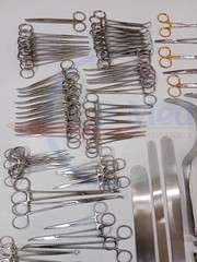 Basic Laparotomy 104 PCs Set General Surgery Instruments Best Quality