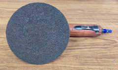 147564 Dotco Heavy Duty Right Angle Grinder Tested and Working w/Disc For Parts