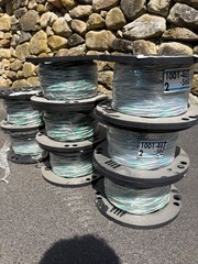 Southwire 112-14003300 300 ft 14/3 Solid Copper THHN Building Wire Black White