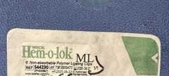 Weck 544230 Hem-o-lok Clips ML Size Exp 06/21/2030 – 1 Cartridge (6 Clips)