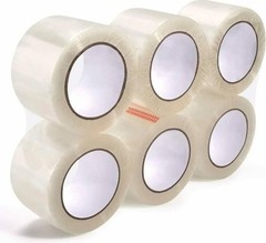 6 Rolls Shipping Packaging Box Packing Sealing Tape 2 mil 2″ x 110 Yard 330FT