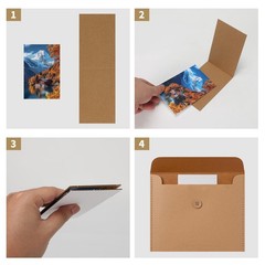 3×4.5 Card Protector Sleeves Cardboard 100 Pack, White Collectible Trading Sp…