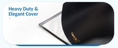 Art Portfolios 9″x12″, 40 Pockets Large Portfolio Folder Display 80 Pages, Heavy