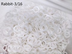 3.5OZ Dental Ortho Super Elastic Rubber BandS Ligature Ties Transparent 5 Sizes