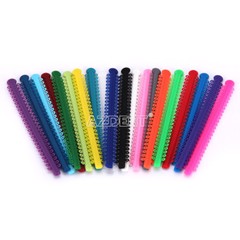 1000Pcs Dental Ortho Elastic Ligature Ties Rubber Bands 23Colours for Brackets