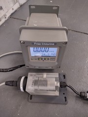 ATI Q46 Chlorine Analyzer Free Chlorine Monitor with CL2 Sensor S/N A10-624