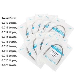 Dental Orthodontic Arch wire Stainless Steel S.S Round Natural Form