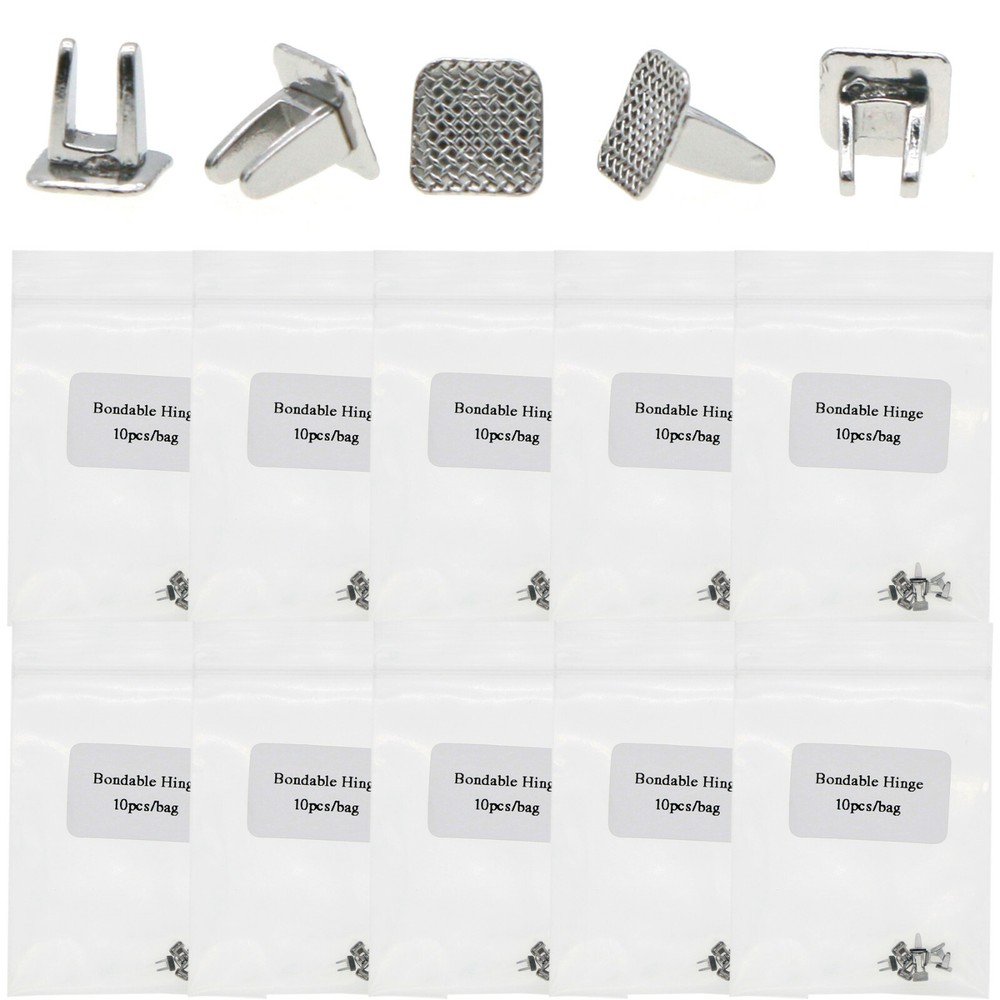 US 100 Pcs Dental Orthodontic Bite Turbos Openner Tongue Tamers Bondable Hinge