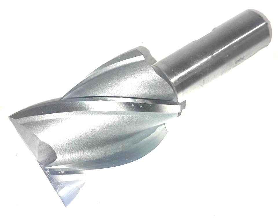 1-1/2″ End Mill, 2″ Flute, 3/4″ Shank, 4-1/4″ OAL, HSS (UE-12-K-1)