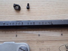 Kennametal B-10203 Boring bar Insert NG-1L 3/8 – 5/16 shank