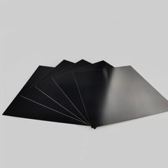 Black Anodized Aluminum Alloy Sheets Oxide Aluminum Flat Plate Thickness 0.5-2mm