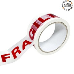 2 mil 2″x110 Yards 36 Rolls Red Fragile Heavy Duty Packing Tape Packaging Tapes