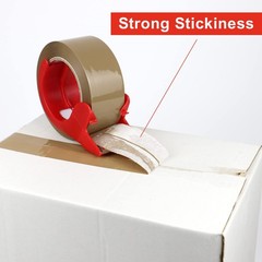 Heavy Duty Brown Packing Tape with Dispenser, 2.6 mil, 1.88 inch x 110 Yards …