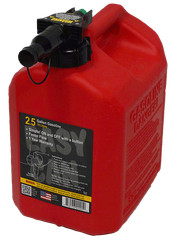 2.5 Gallon Gasoline Can with Auto-Stop Nozzle and Flame Mitigation ✅ 👈