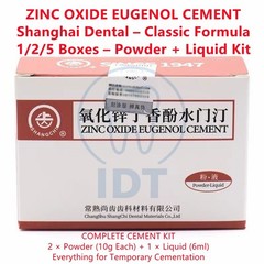 Shanghai Zinc Oxide Eugenol Cement Dental, Temporary Luting Filling