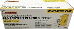 P9400 High Density Painter’s Plastic Sheeting, 9′ x 400′ x .31 mil, Clear, Di…