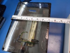 Industrial DIN-Rail Enclosure w/ Pre-wired Power Inlet, Connector Block & Fuse