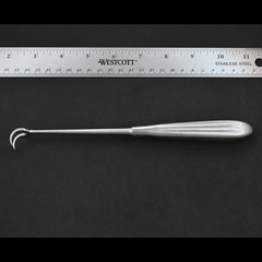 Aesculap OM473R Barnhill Adenoid Curette 15 mm Tip 7 7/8 in ENT Instrument