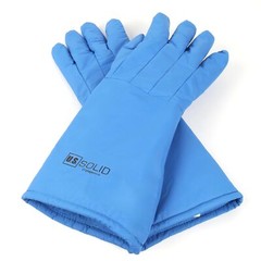 U.S. Solid Cryogenic Gloves Liquid Nitrogen Protection CE EN511 19inch Anti-Slip