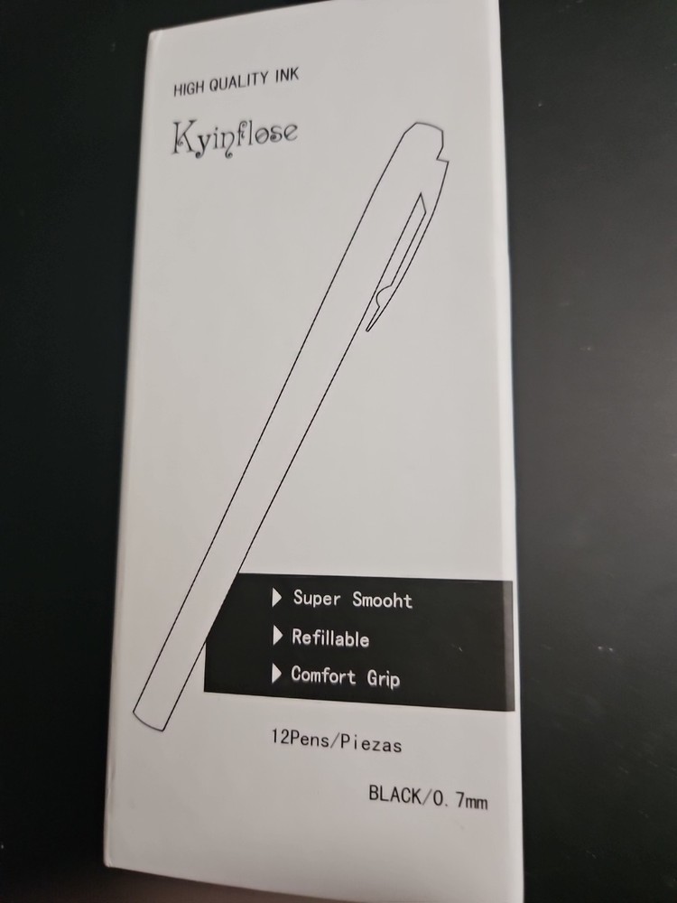 Kyinflose 12 Pack Black Pens 1missing Pen