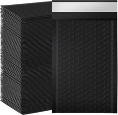 4×7 Inch Self Seal Bubble Envelopes – 100 Waterproof Mailers for Secure Shipping