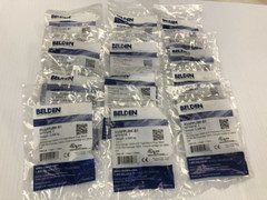 pack of 12 BELDEN RVAFPUBK-S1 REVconnect 10GX UTP Field Mount plugs