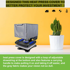 Heat Press Cover, 600D Oxford Fabric Waterproof Dustproof Fabric, Hot Press Cove