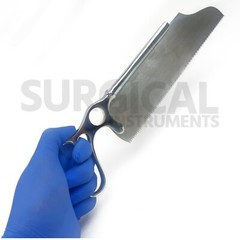 Satterlee Bone Saw 12″ & 9″ Blade Orthopedic Surgical Veterinary Inst German Gr