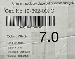 200 Pair Fisherbrand Nitrile Class 100 Cleanroom Disposable Gloves Size 7.0 (sm)